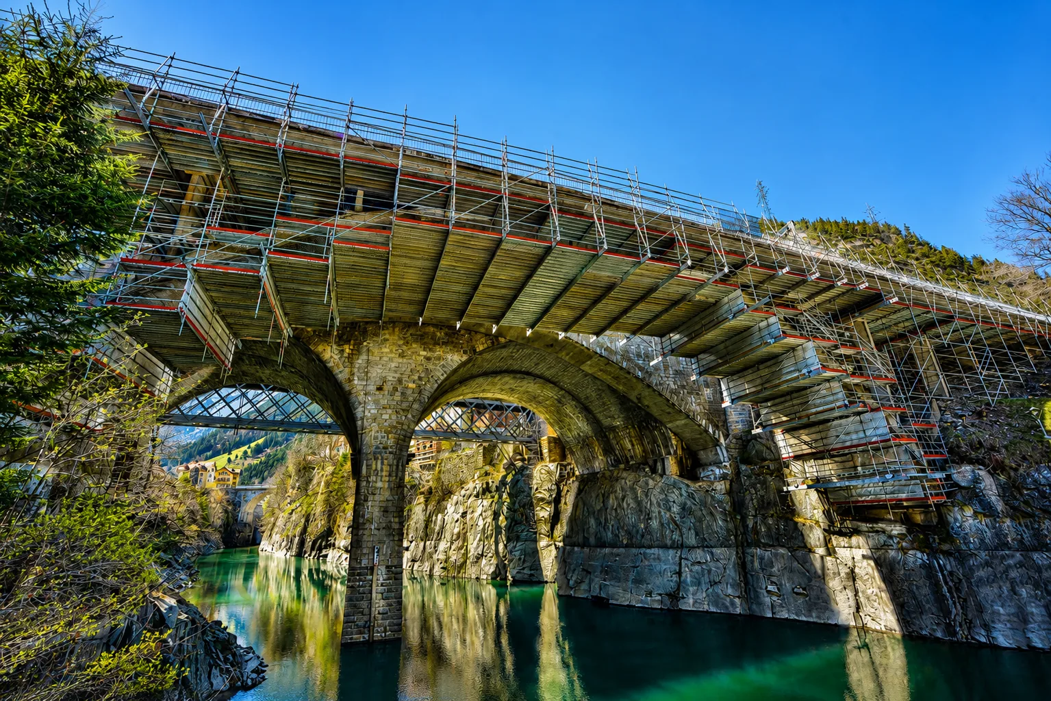 Instandsetzung einer Brücke durch Bau Consulting Walter