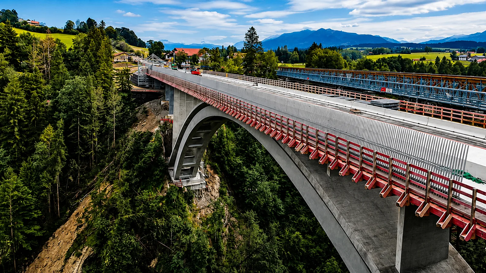Instandgesetzte Brücke